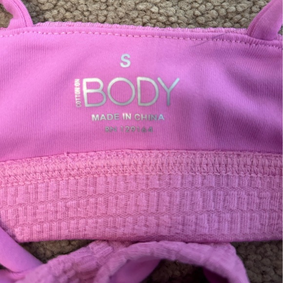 Cotton on Body, pink sports bra. Size small, in great condition. - Picture 5 of 6